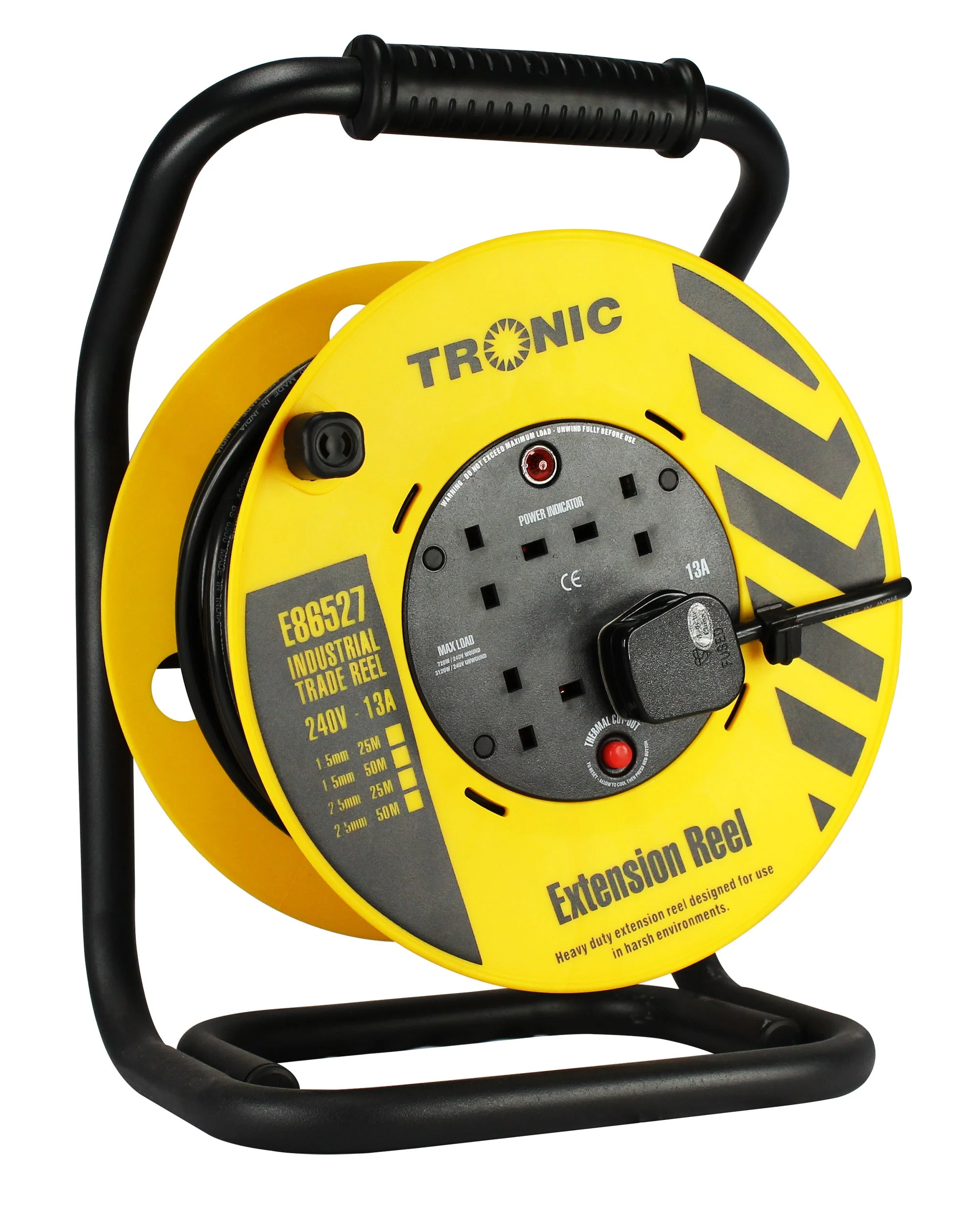 Extension reel 50 meters
